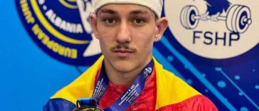 Haltere: Ion Daniel Dorobete, medaliat cu aur la Europenele de juniori