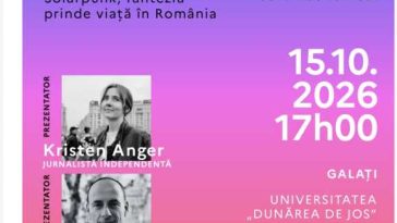 Galați: Ambasadorul Franței în România participă la o dezbatere pe teme de mediu, organizată la Universitatea ‘Dunărea de Jos’