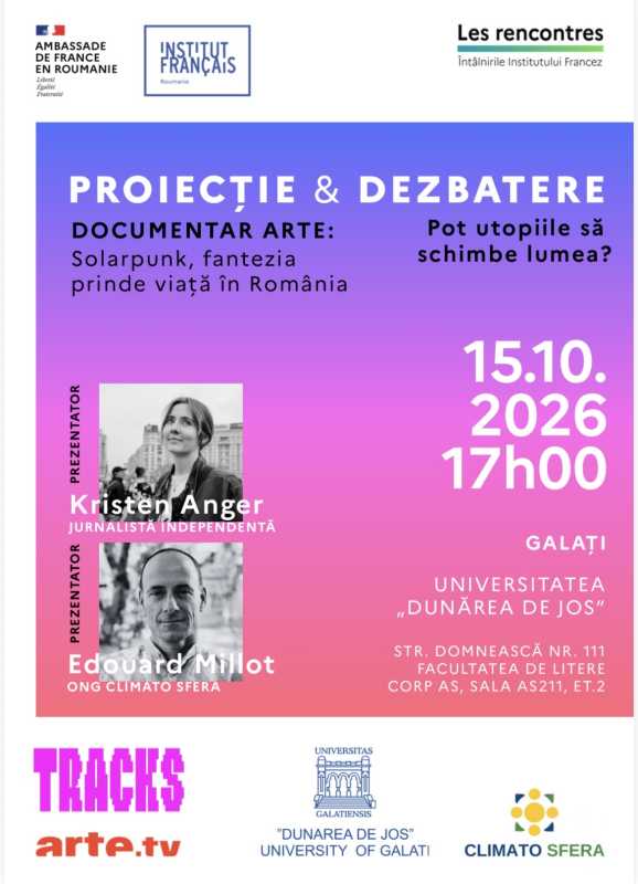 Galați: Ambasadorul Franței în România participă la o dezbatere pe teme de mediu, organizată la Universitatea ‘Dunărea de Jos’
