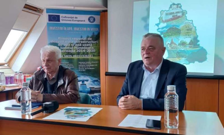 Hunedoara: Toate contractele pentru extinderea rețelelor de apă sunt active; lucrările realizate depășesc 51%