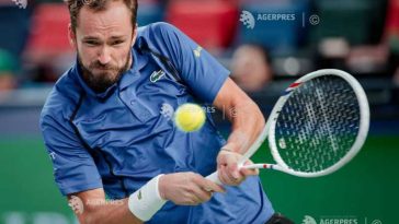 Tenis: Rusul Daniil Medvedev, în sferturi la Shanghai (ATP)