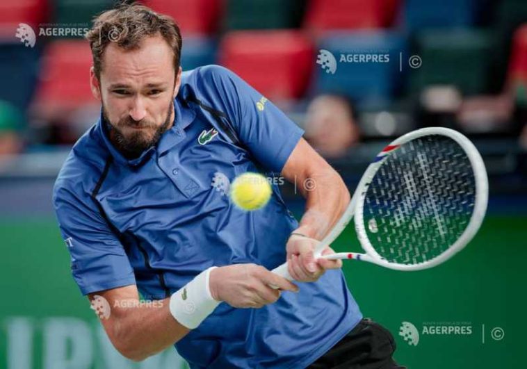 Tenis: Rusul Daniil Medvedev, în sferturi la Shanghai (ATP)