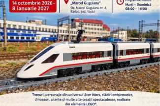 Vaslui: Expoziția ”Vârstele imaginației” cu obiecte din piese LEGO, găzduită de Muzeul ”Vasile Pârvan” Bârlad