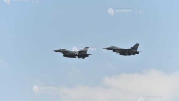 MApN: Dronă detectată la 30 km est de Insula Șerpilor; două aeronave F-16 au fost trimise să monitorizeze situația