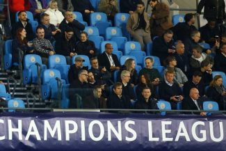 Fotbal: Pep Guardiola a revenit pe Etihad Stadium să-și susțină fosta echipă în Liga Campionilor