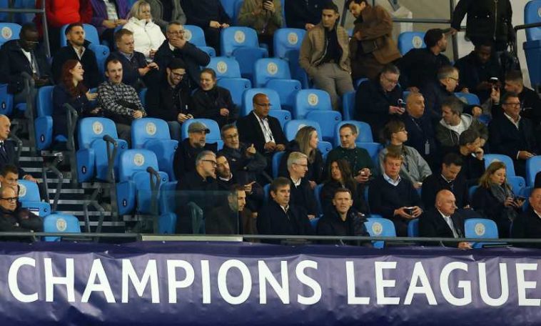 Fotbal: Pep Guardiola a revenit pe Etihad Stadium să-și susțină fosta echipă în Liga Campionilor