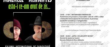 Brăila: Salonul Internațional de Caricatură, cu peste 300 de participanți din 57 de țări, își premiază câștigătorii