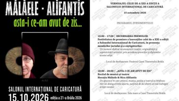 Brăila: Salonul Internațional de Caricatură, cu peste 300 de participanți din 57 de țări, își premiază câștigătorii