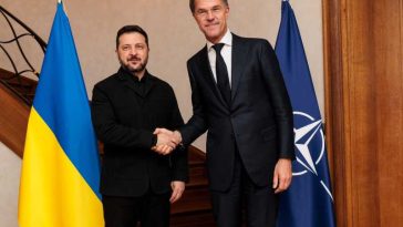 Mark Rutte subliniază, într-o întâlnire cu Volodimir Zelenski, importanța unei ‘încetări a focului energetice’