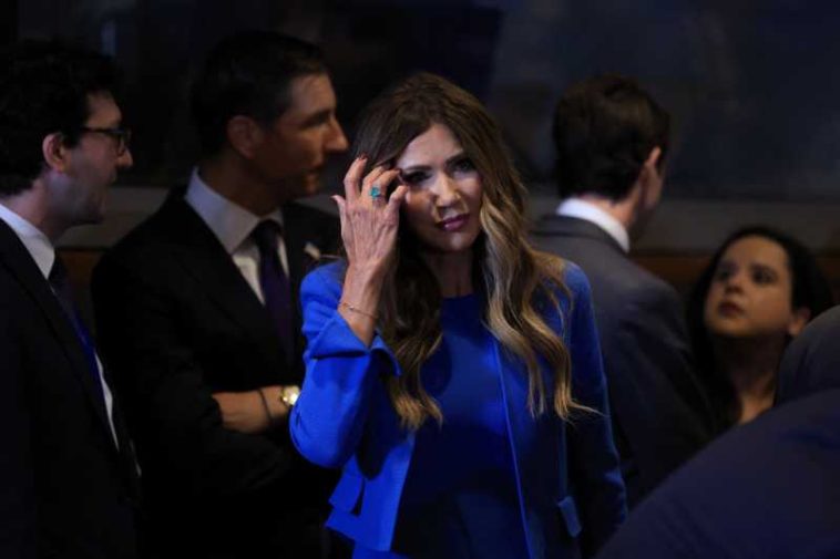 SUA: Kristi Noem nu mai este trimis special pentru Scutul Americilor (presă)