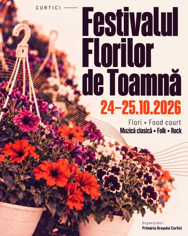 Arad: Festival de toamnă pentru florarii din Curtici, care în trecut cultivau roșii