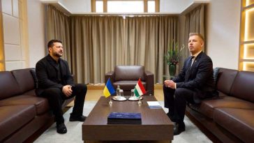 Zelenski spune că a avut ”o întâlnire foarte bună” cu premierul ungar Peter Magyar la Bruxelles