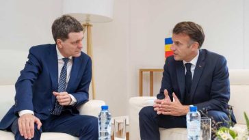 Nicușor Dan – discuție cu Macron: Am continuat dialogul privind candidatura României la funcția de secretar general al OIF