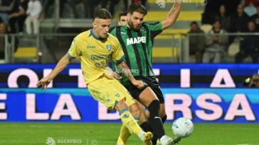 Fotbal: Victorie categorică pentru Frosinone, în deschiderea etapei a 7-a din Serie A