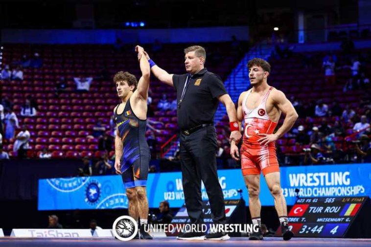 Lupte: Românul Gabriel Whisenhunt va disputa un meci pentru bronz la Mondialele U23