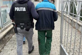 Sibiu: Bărbat reținut după ce a aruncat în râul Sadu un pui de câine într-un sac legat cu sârmă