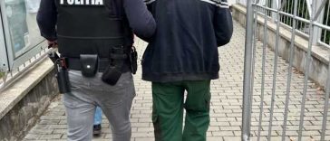 Sibiu: Bărbat reținut după ce a aruncat în râul Sadu un pui de câine într-un sac legat cu sârmă