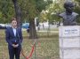 Alba: Bust al academicianului Eugen Simion, dezvelit pe Aleea Scriitorilor din Alba Iulia