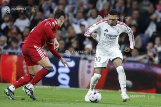 Fotbal: Kylian Mbappe a reușit o dublă pentru Real Madrid în campionatul Spaniei