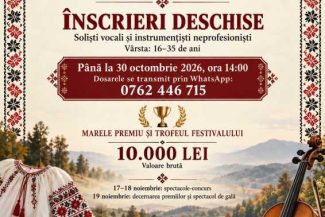 Gorj: Se reia Festivalul ”Maria Lătărețu”, anulat anul trecut din cauza unor restricții legislative