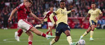 Fotbal: Arsenal Londra, învingătoare în meciul cu Nottingham Forest (1-0), în Premier League