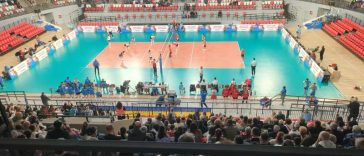 REPORTAJ Tulcea: Danubius Arena bate la ușa competițiilor europene de volei, în ciuda războiului de la graniță (GALERIE FOTO)