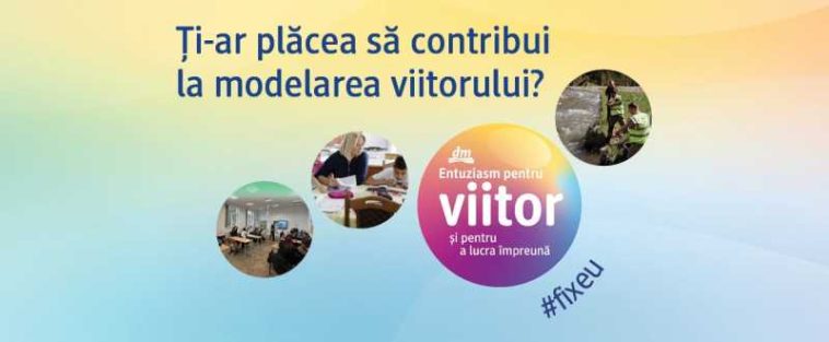 (P) Entuziasm pentru viitor: dm finanțează nouă proiecte de implicare civică cu câte 25.000 de lei