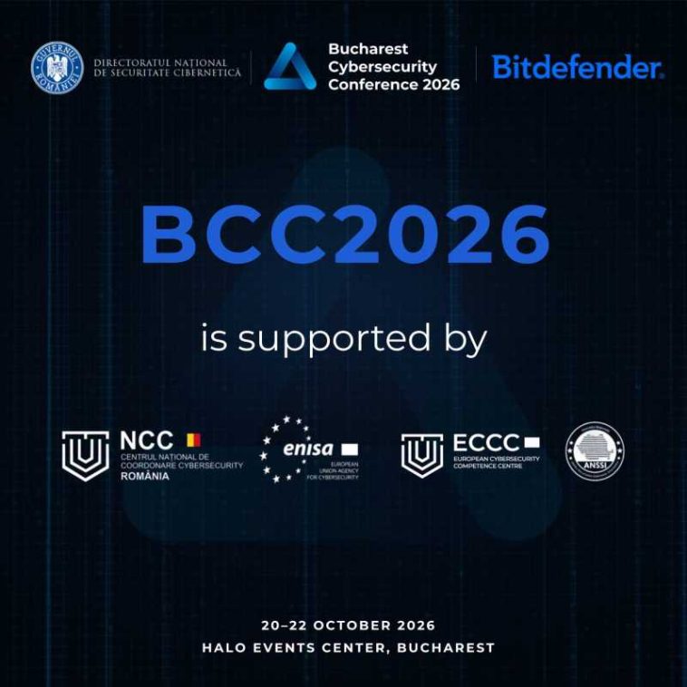 Bucharest Cybersecurity Conference 2026 reunește la București, timp de trei zile, lideri internaționali și experți în securitate cibernetică