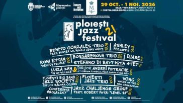 Prahova: Ediția a XXI-a a Ploiești Jazz Festival – între 29 octombrie și 1 noiembrie