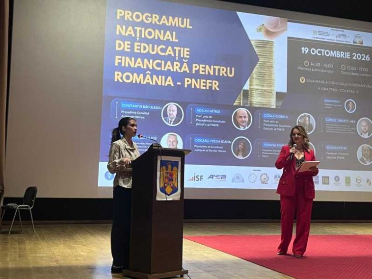 Vâlcea: Programul Național de Educație Financiară, de luna viitoare în toate liceele din Râmnic