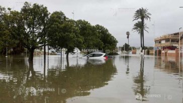 Spania/ Cel puțin patru morți în urma ploilor și inundațiilor din regiunea Valencia (GALERIE FOTO)