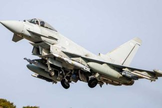 Regatul Unit va desfășura avioane de vânătoare Typhoon pentru misiuni defensive în Arabia Saudită împotriva houthi