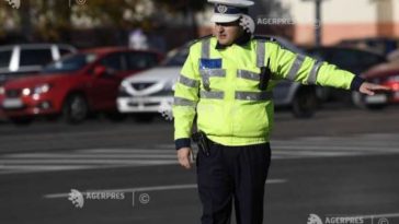 Brigada Rutieră: Asfalt prăbușit pe bulevardul Mareșal Averescu; traficul auto a fost deviat pe linia de tramvai