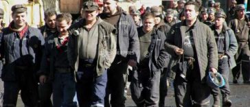 Hunedoara: Protest spontan al minerilor de la exploatarea de cărbune Vulcan