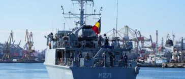 Constanța: Vânătorul de mine M 271 ‘Căpitan Constantin Dumitrescu’ a încheiat participarea la exercițiul MCM BLACK SEA TG