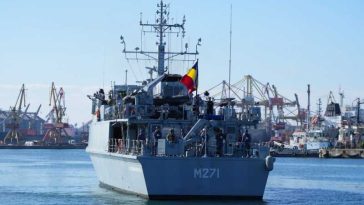 Constanța: Vânătorul de mine M 271 ‘Căpitan Constantin Dumitrescu’ a încheiat participarea la exercițiul MCM BLACK SEA TG