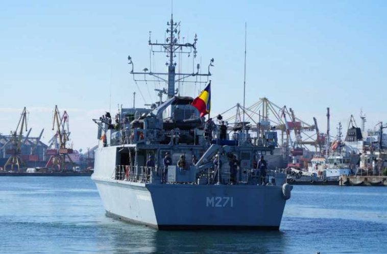 Constanța: Vânătorul de mine M 271 ‘Căpitan Constantin Dumitrescu’ a încheiat participarea la exercițiul MCM BLACK SEA TG
