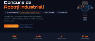 Galați: Studenți din toată țara, invitați de Universitatea ‘Dunărea de Jos’ la un maraton de robotică de 24 de ore
