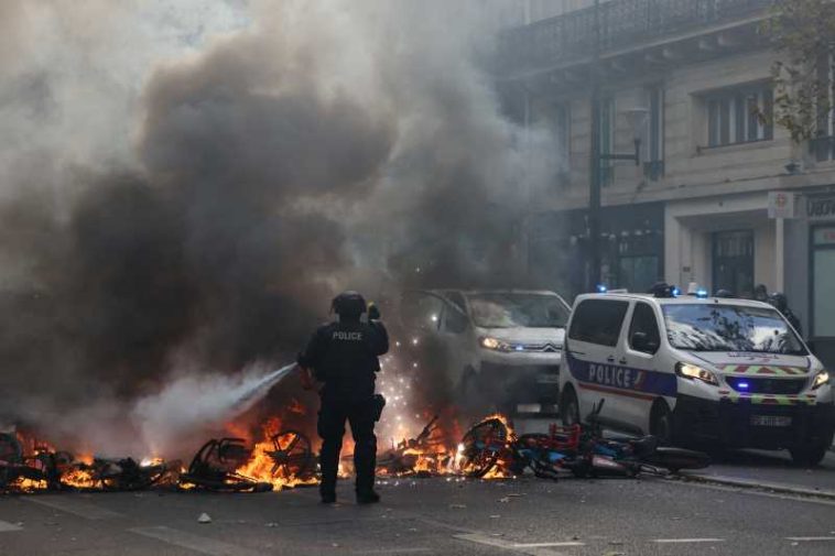 Violențe în Franța: Serviciile de informații consideră că ‘ultra-stânga’ și ‘extrema stângă radicală’ s-au aflat în prima linie sâmbătă