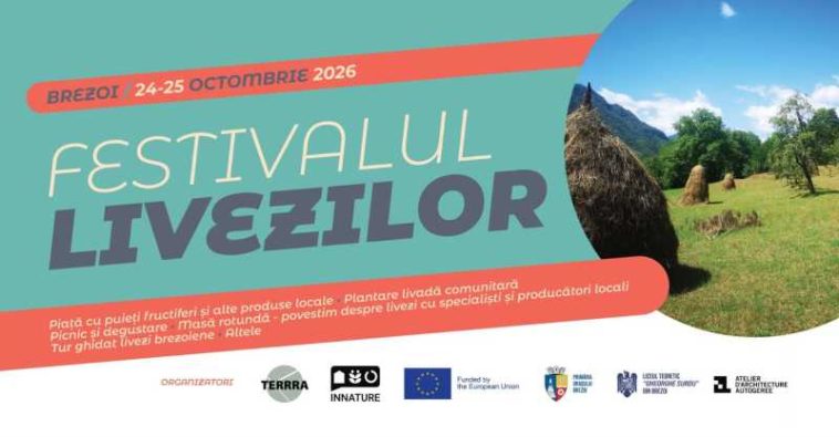 Vâlcea: Patrimoniul natural și cultural al Brezoiului va fi celebrat în weekend în cadrul Festivalului Livezilor