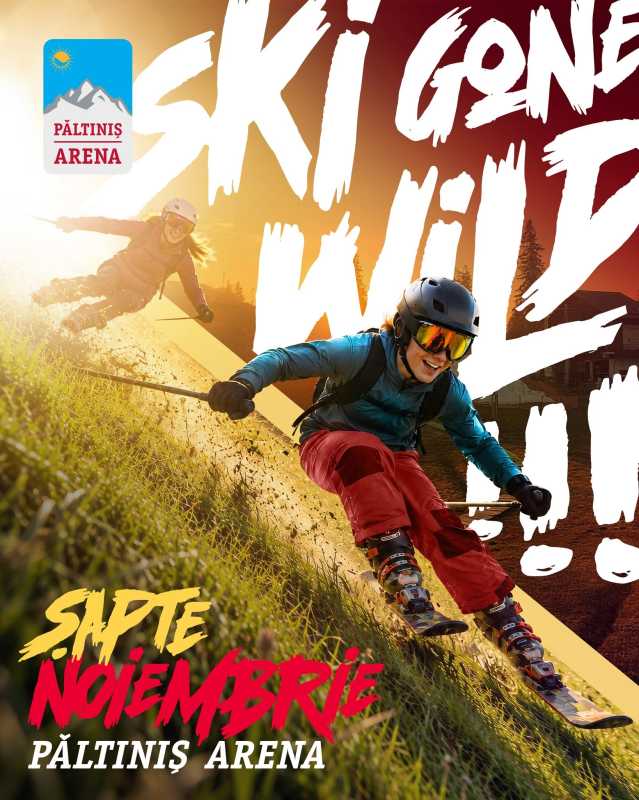 Sibiu: Primul concurs de schi și snowboard pe iarbă de la Păltiniș Arena, pe 7 noiembrie