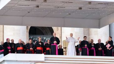Papa își reia audiențele după operație și urcă în papamobil pentru a saluta mulțimea