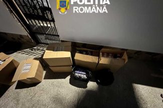 Sibiu: Șase reținuți și peste 113.000 de țigarete fără timbru descoperite după percheziții în cinci județe și în București