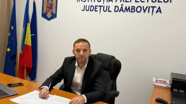 Dâmbovița: Prefectul Marius Calomfirescu (USR) și-a anunțat demisia din funcție