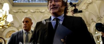 Aflat în vizită la Madrid, președintele argentinian Milei îl acuză pe premierul spaniol Sanchez că este ‘dictator’
