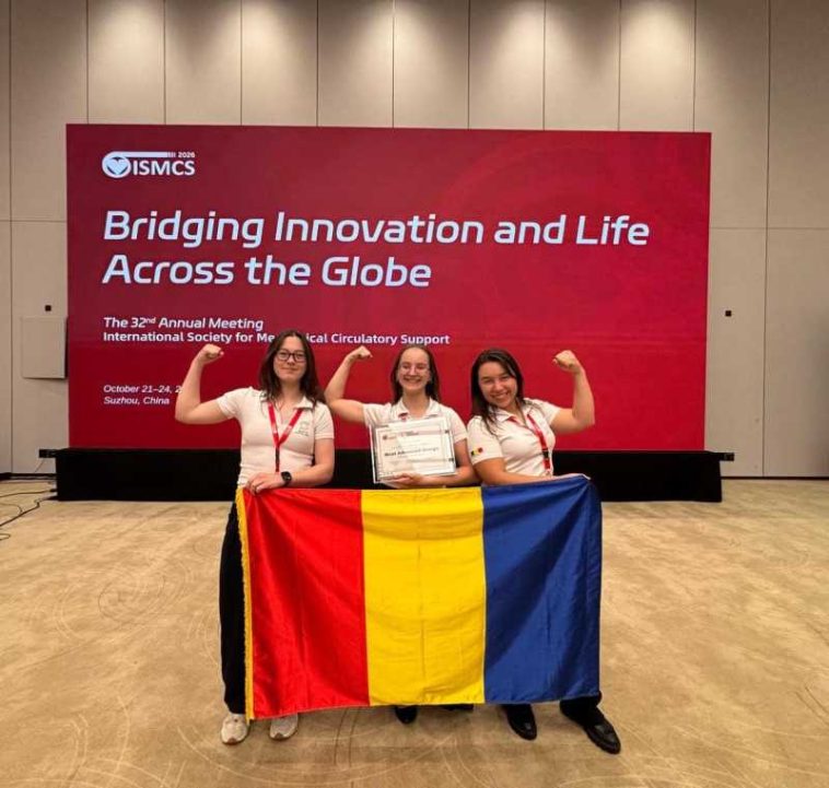 Iași: Echipa MAVIS Artificial Heart a UMF, premiată iar în finala mondială Heart Hackathon