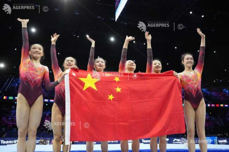 Gimnastică artistică: China a câștigat concursul feminin pe echipe la Mondialele de la Rotterdam