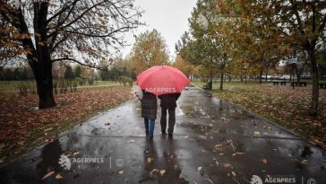 ANM: Ploi și intensificări ale vântului în întreaga țară, până vineri seara