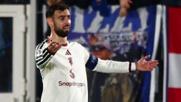 Fotbal: Bruno Fernandes (Manchester United), victima unui furt în timpul meciului de la Como