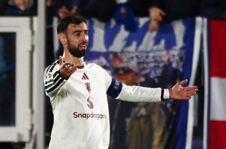 Fotbal: Bruno Fernandes (Manchester United), victima unui furt în timpul meciului de la Como